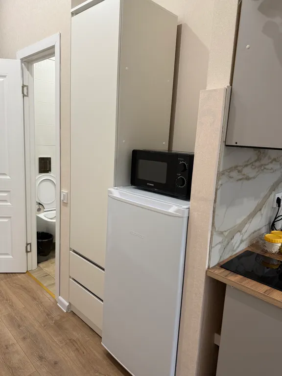 Уютная студия с современными ремонтом