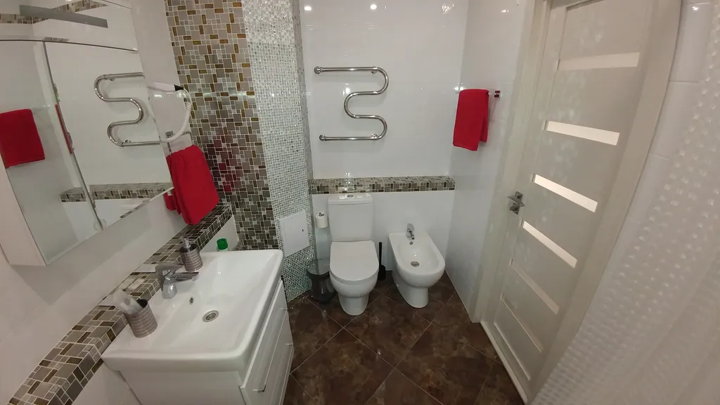 Квартира с дизайнерским ремонтом и красивым видом на город