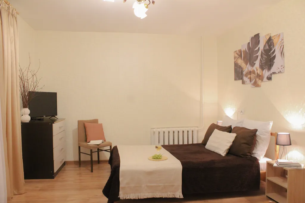 Уютная однокомнатная квартира в тихом дворе