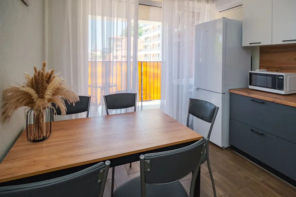 Просторная квартира на берегу моря