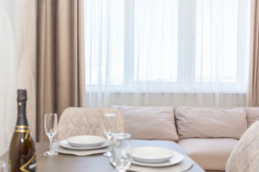 Уютная евротрешка с прекрасным видом на море и город