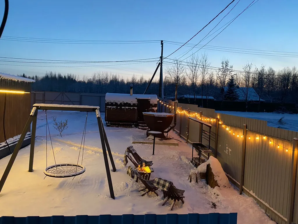 Уютный загородный домик с личным банным-комплексом