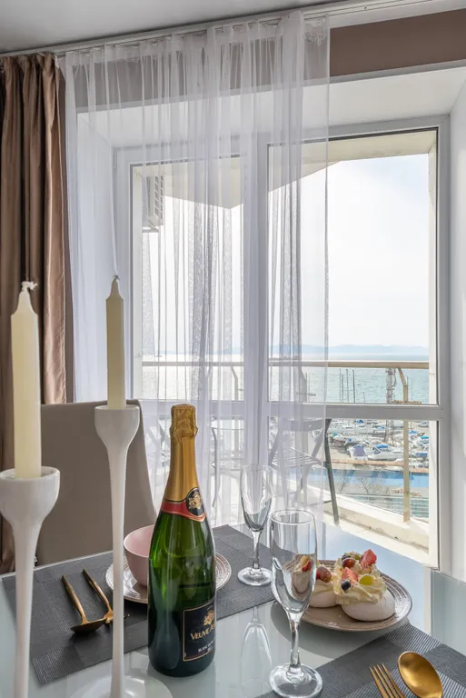 Квартира, с видом на море, 5 минут до центра