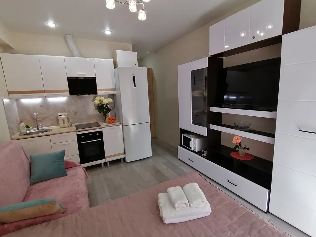 Уютная студия в ЖК Каравелла Португалии с бассейном на берегу моря