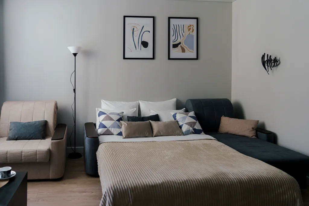 Квартира Квартира Apart-Deluxe Легенды моря: 1к.кв до 3чел. ЖК Светлогорск3, Янтарь-холл — Светлогорск