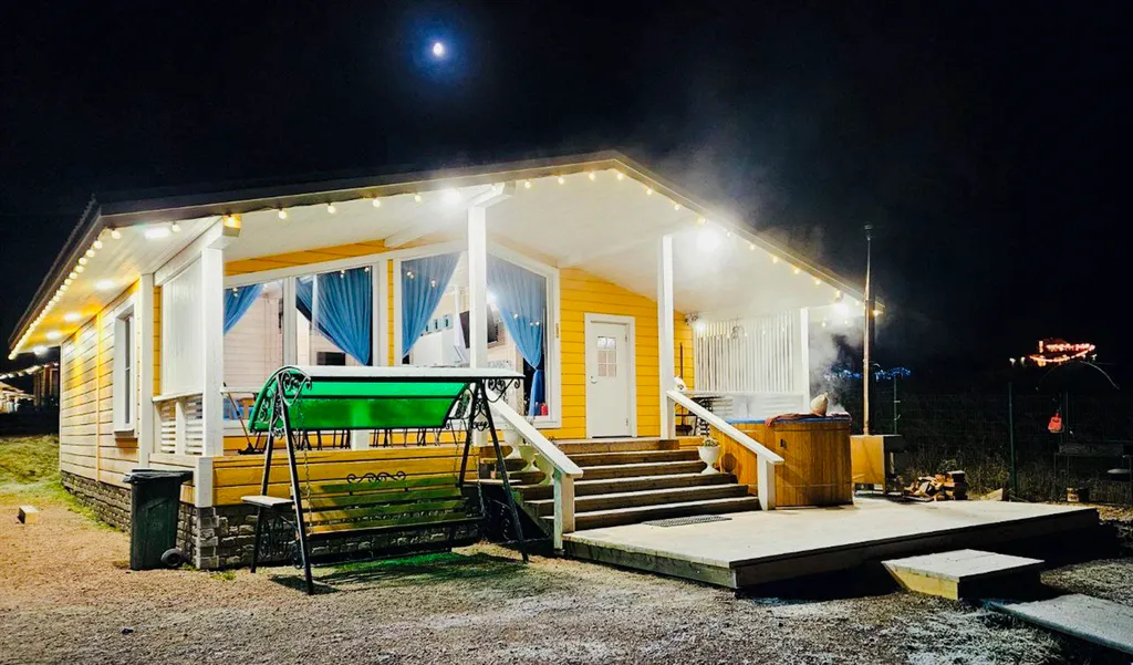 Коттедж Дом Небесный с сауной и купелью на берегу Ладожского озера — аренда посуточно в Лахденпохья