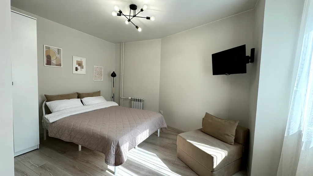 Квартира Стильная студия с видом на лес — аренда посуточно в Красноярск