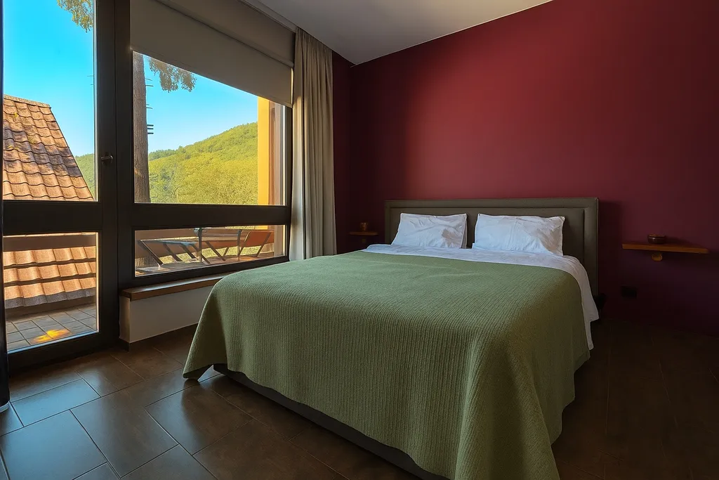 Квартира отдельной спальней и балконом в центре Поляны — аренда посуточно в Красная Поляна