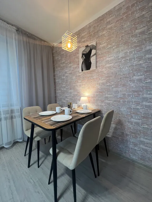 Шикарные апартаменты с белоснежными полотенцами и постельным бельем