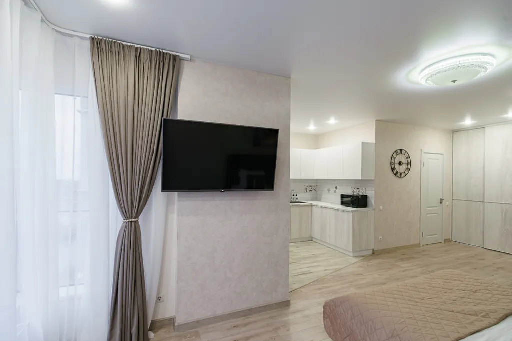 Апартаменты с панорамным видом на набережную реки