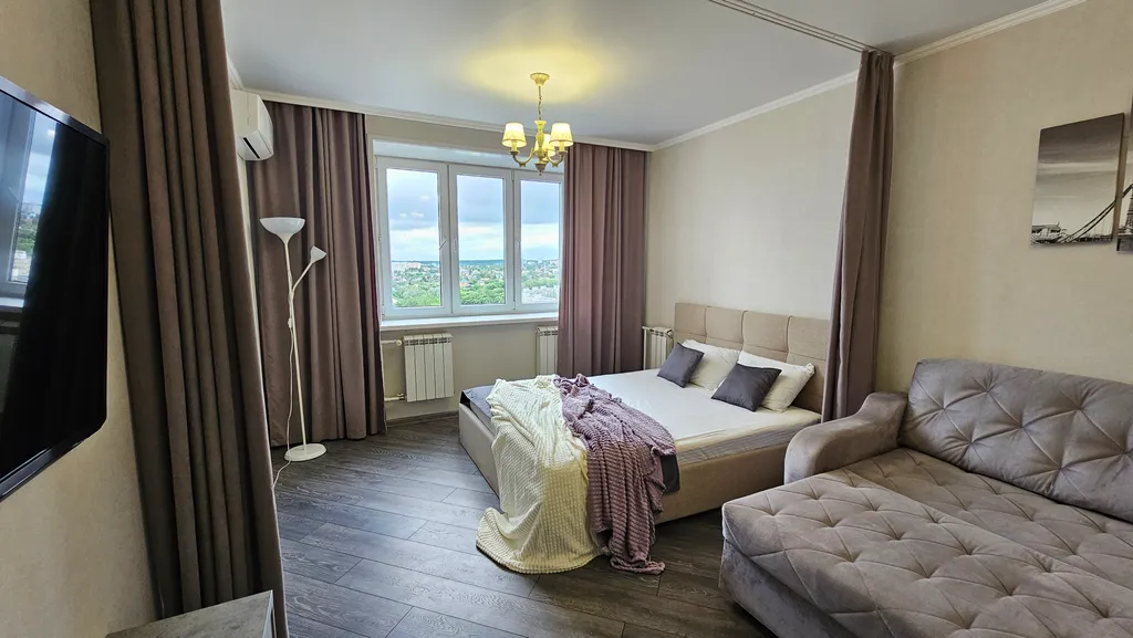 Квартира Апартамент Аврора Розы Люксембург 33 с панорамным видом — аренда посуточно в Орёл