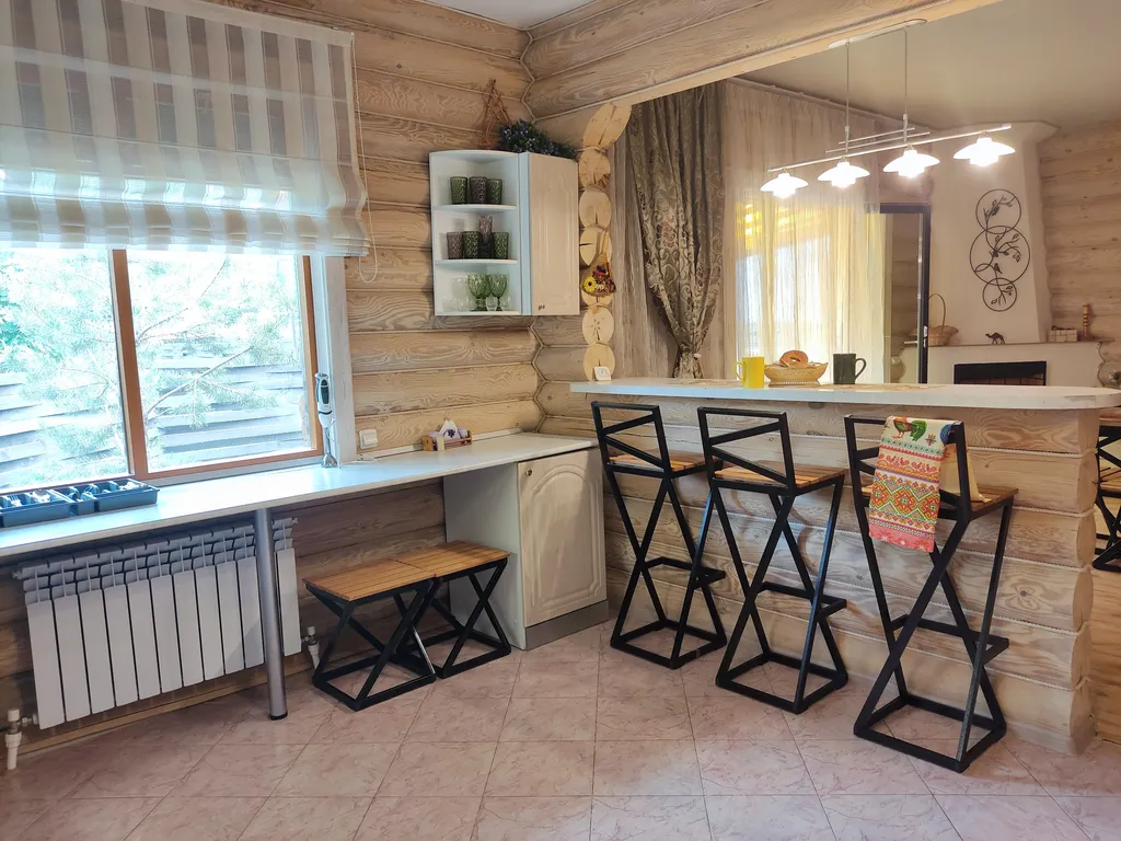 Бревенчатый дом