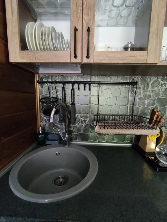 Апартамент на "5" (студия+спальня) № 505 с видом на трассы и долину