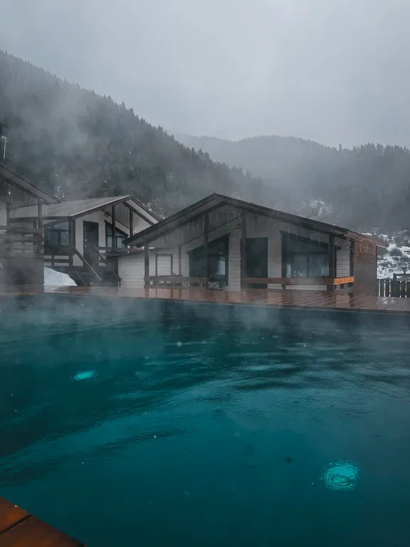 Коттедж Уютный эко-домик с видом на горы — Архыз