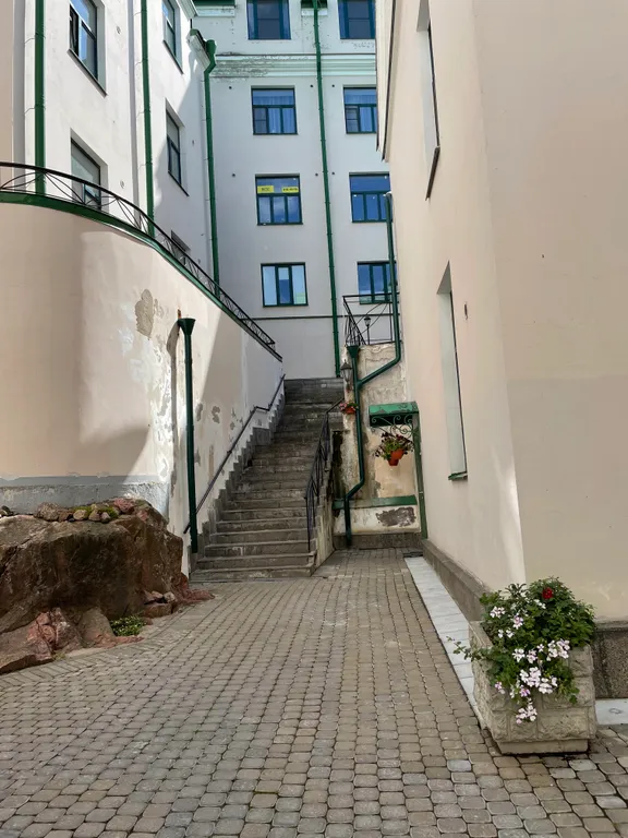 Апартамент с террасой в самом сердце Выборга