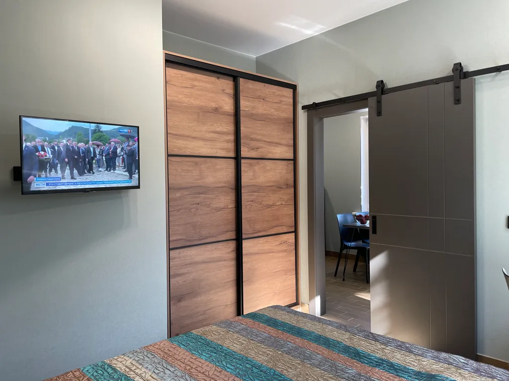 Квартира Квартира Уютная евродвушка с балконом у моря — Геленджик