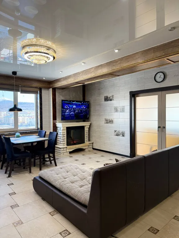 Корейский рассвет «Сэбёк»-уникальная видовая квартира с видом на горы