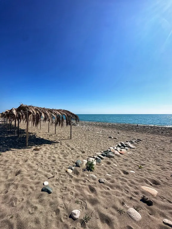 Домик с двориком на Каштаке | 300 м до моря | песчаный пляж