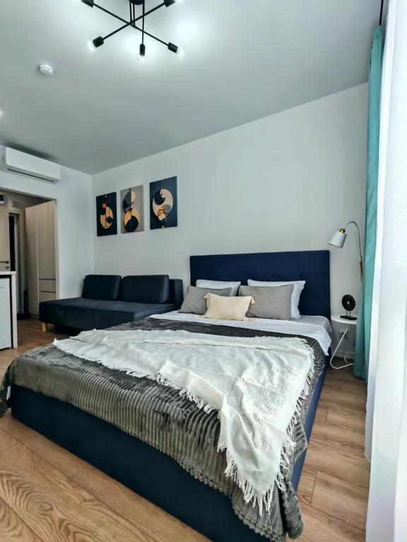 Квартира Элегантная студия с видом на закат с 23 этажа в ЖК Восточное Бутово — аренда посуточно в Боброво