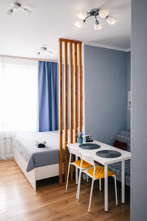 Современная студия для коротких и долгих визитов