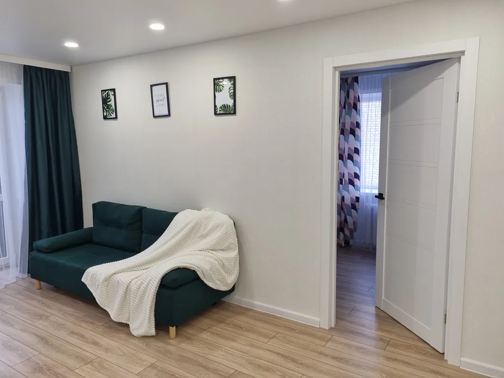 Уютная светлая квартира рядом с Дворцом спорта и Филармонией