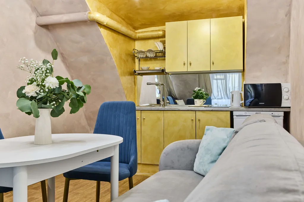 Квартира Квартира У Московского вокзала с арочным потолком — Санкт-Петербург