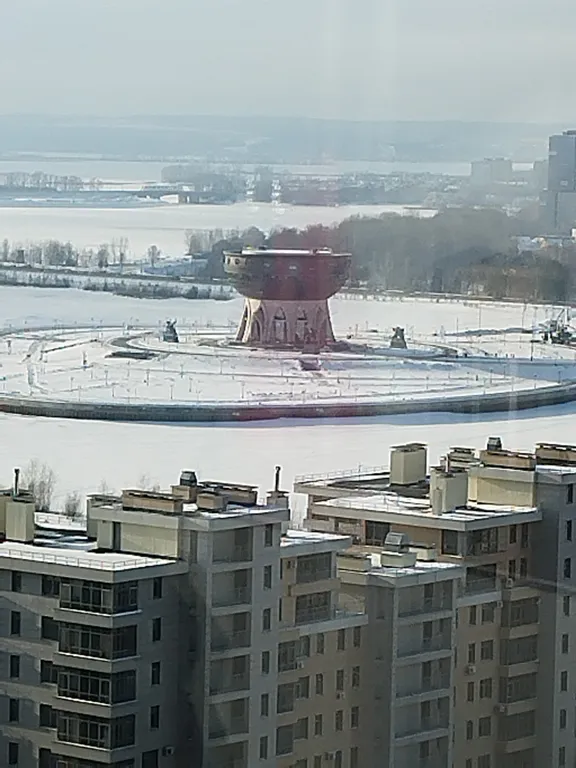 Просторная романтичная студия люкс класса на высоте птичьего полета
