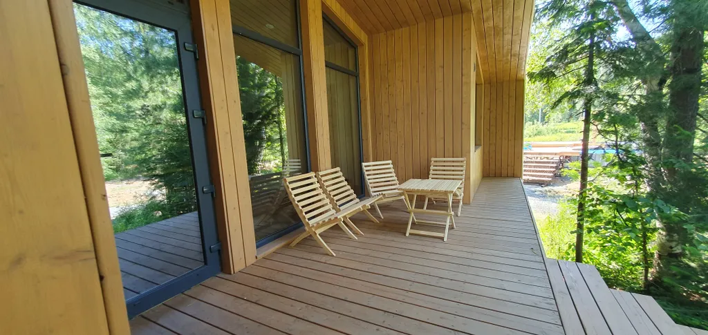 Новый Luxe Barn House с банным чаном