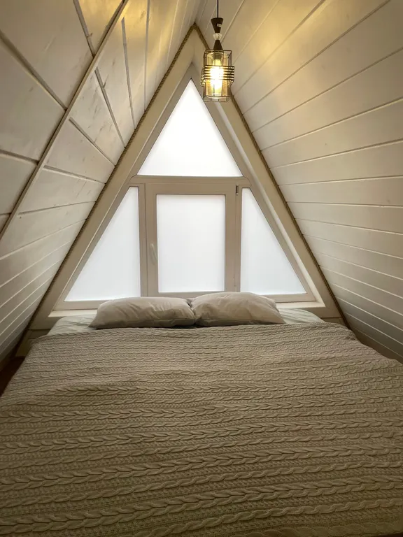 Афрейм домик с баней и чаном