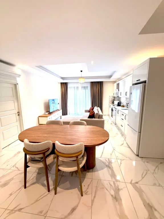 Аланья/Клеопатра 2+1 дуплекс с выходом в сад