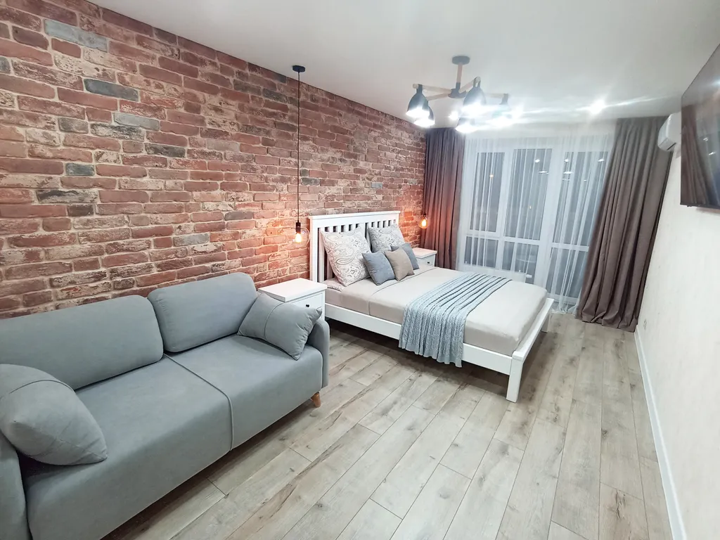 Апартаменты сканди-лофт рядом с центральным парком