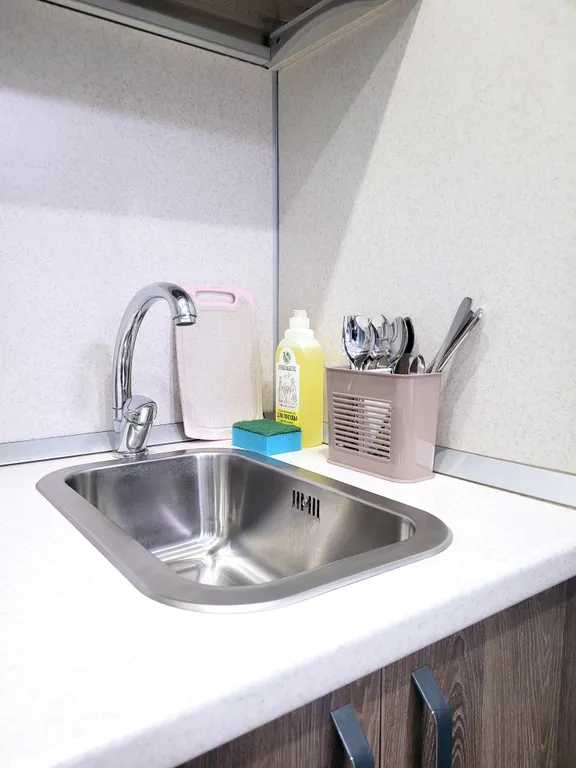 Квартира Квартира Уютная студия в 5 минутах от моря, у бассейна в ЖК Мадрид Парк 2 — Адлер