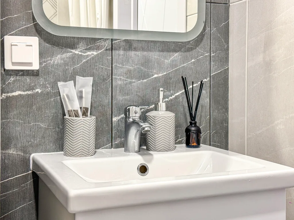 Уютная студия Мята с видом на горы