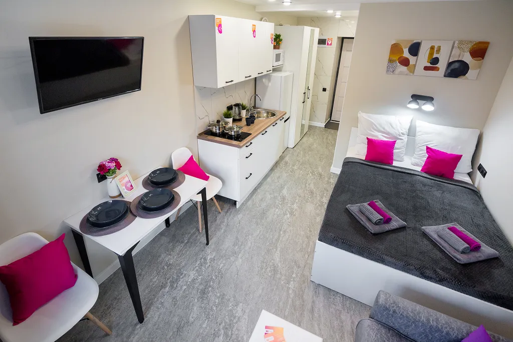 Квартира Квартира Уютная комфортная студия — Иркутск