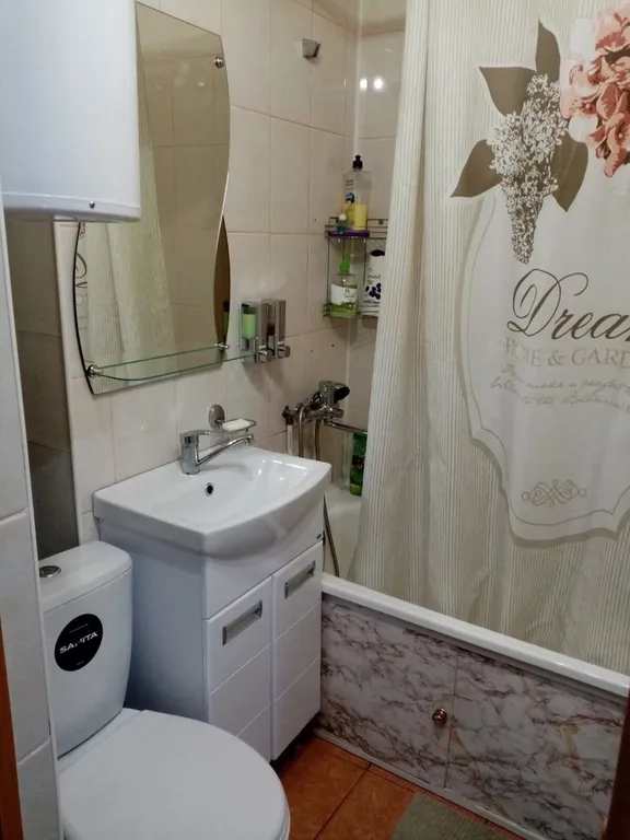 Уютная 1-комнатная квартира в 5 мин до песчаного пляжа