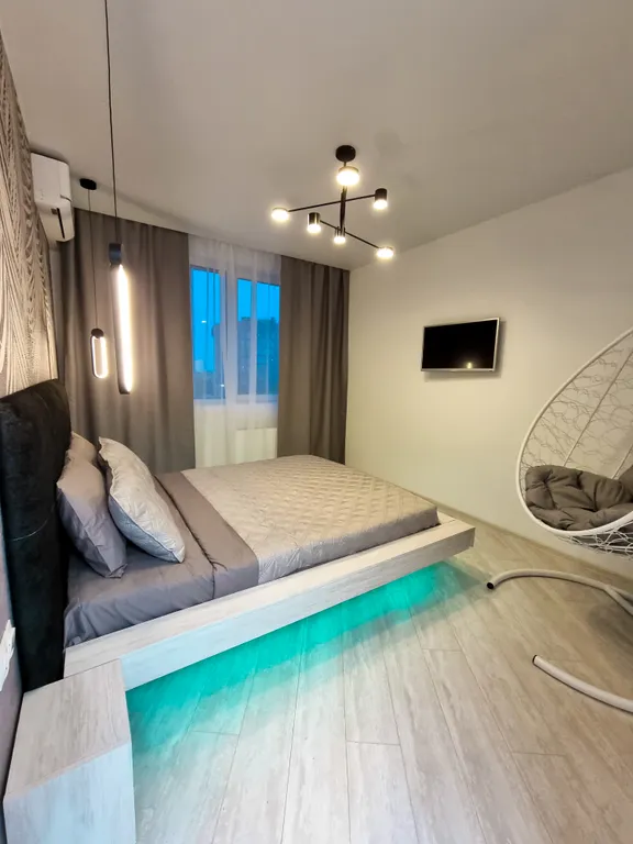 Аппаратамент с панорамными окнами и джакузи