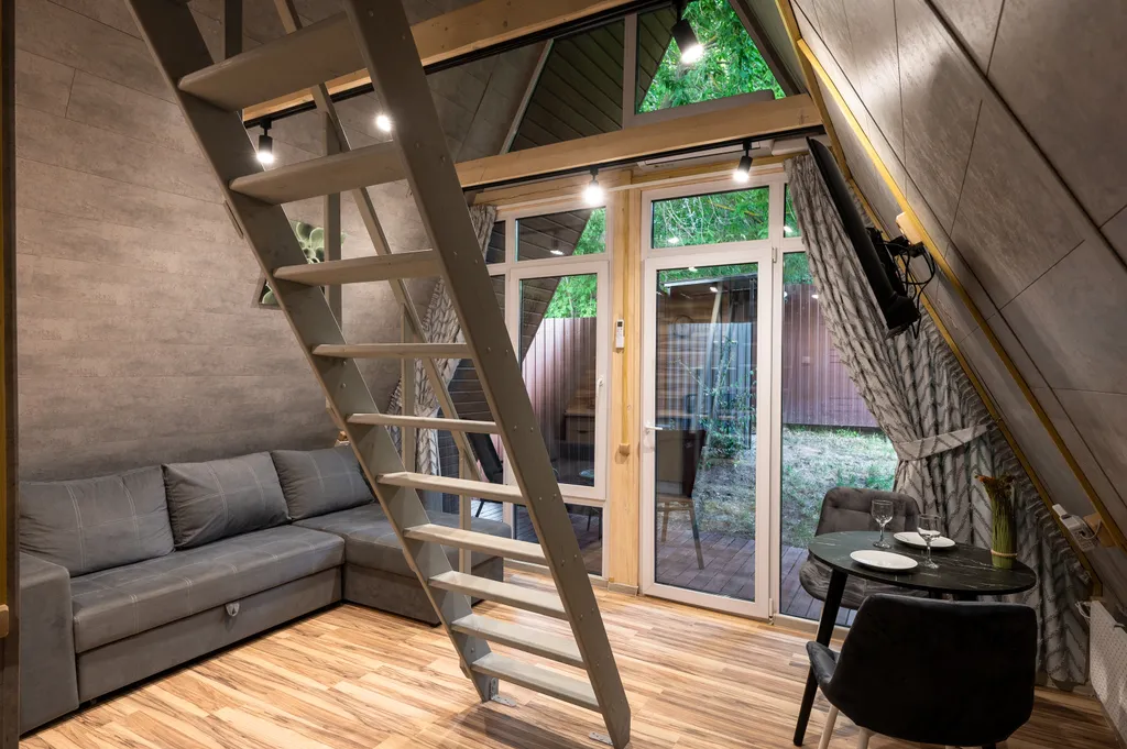 Коттедж Коттедж 2-х местный А-фрейм — Казань