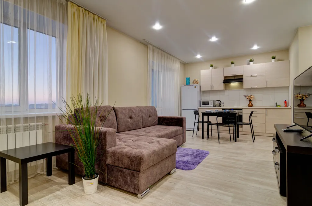 1-комнатная квартира для 4х гостей в центре