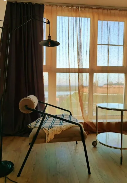 Квартира с панорамным видом на Кремль и слияние рек Волги и Оки