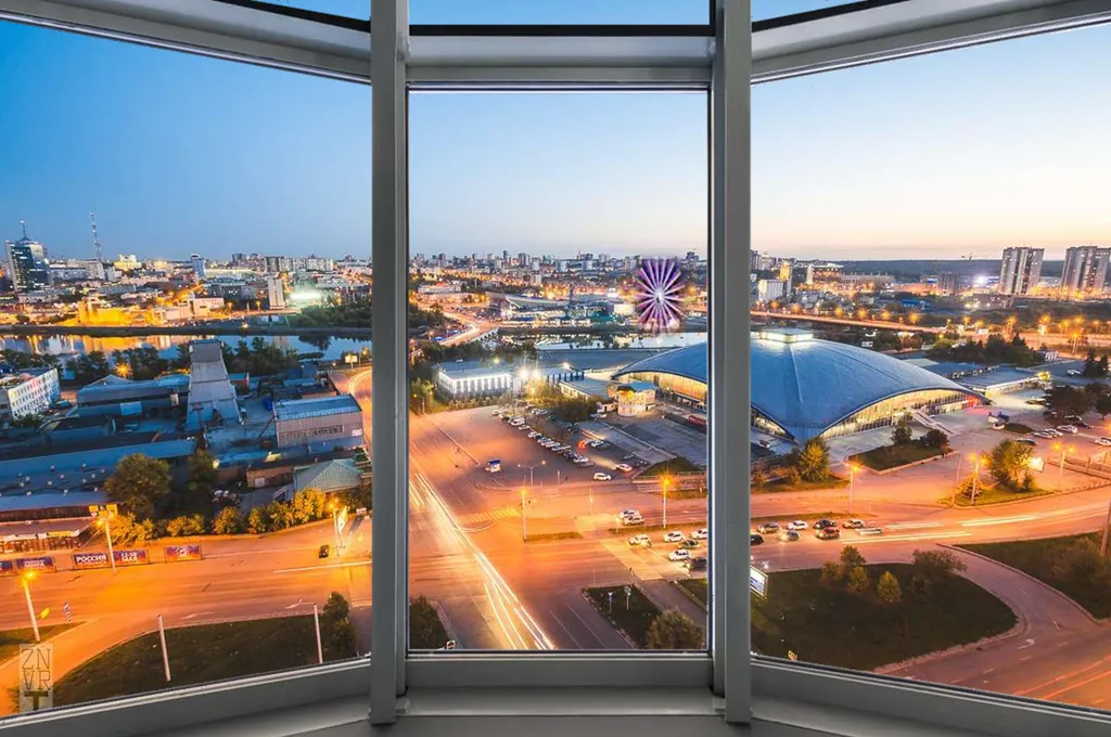 Квартира Эксклюзивные апартаменты с огромной джакузи и видом из окна на город — аренда посуточно в Челябинск