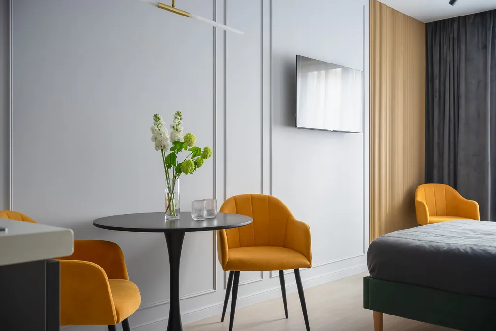 Квартира Квартира Элегантная студия Янтарь у Верхнего озера — Калининград