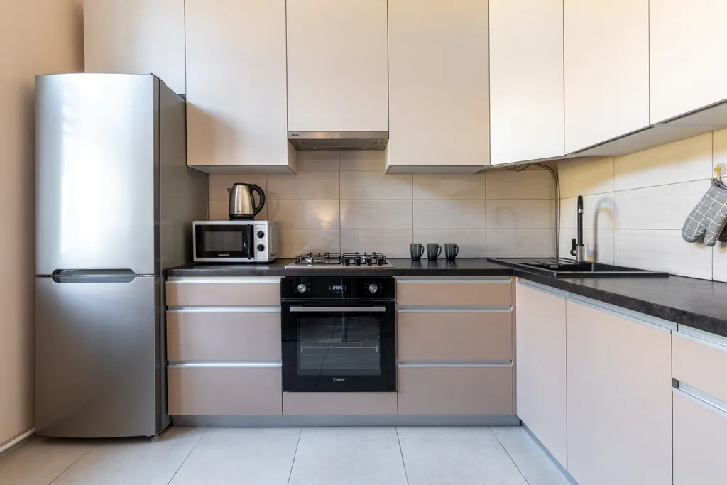 Атмосферная квартира с камином