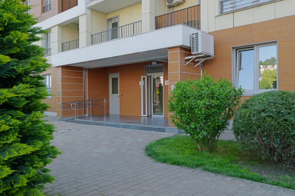 Лаконичная квартира, до моря 3 минуты пешком