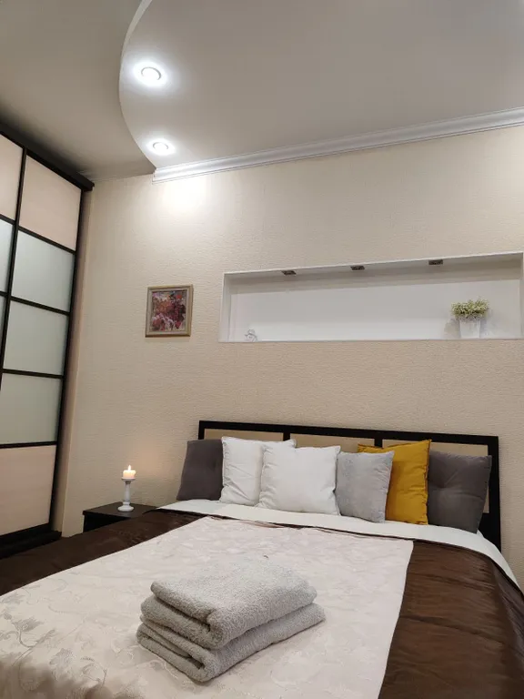 Просторная уютная 2-комнатная квартира у леса и набережной. До 6 человек