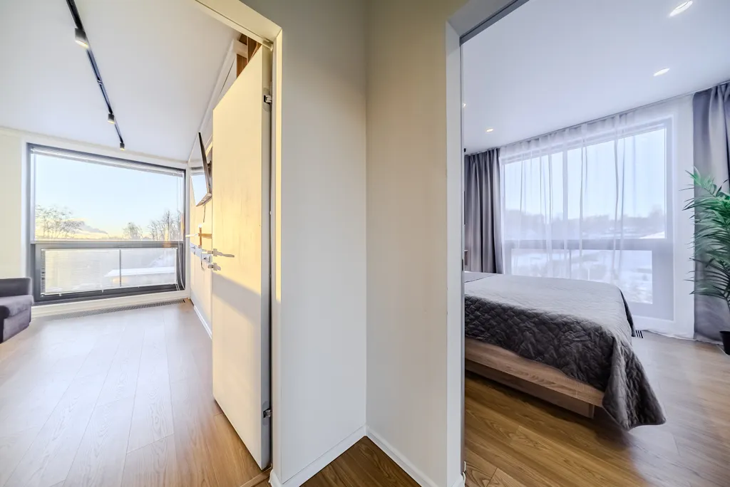 Охтаинн 1-4 с 2 спальнями с видом на горную деревню