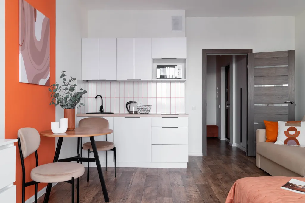 Современная студия недалеко от центра