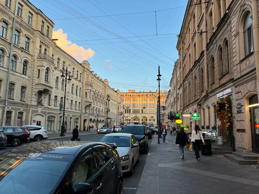 Квартира Квартира Студия с кондиционером в самом центре — Санкт-Петербург