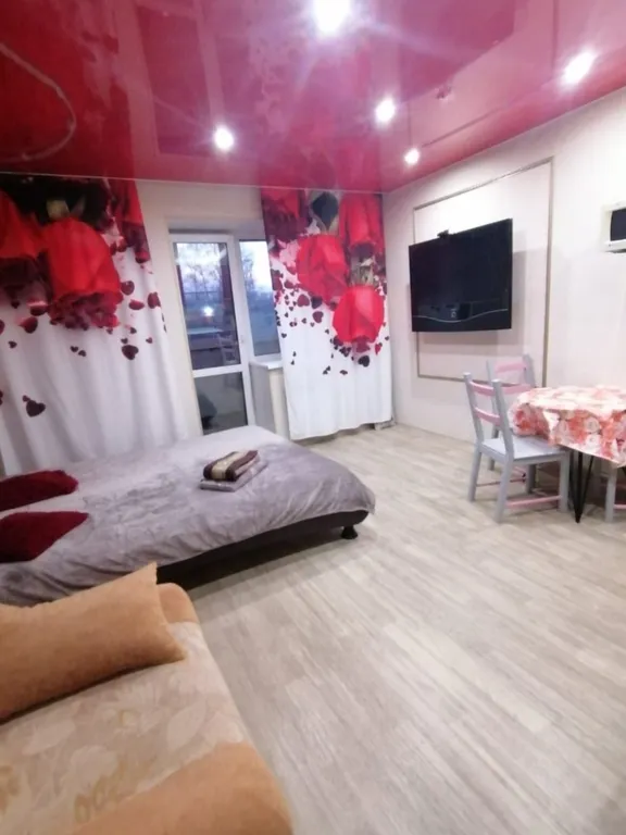 Уютная квартира студия в Железнодорожном районе Хабаровска