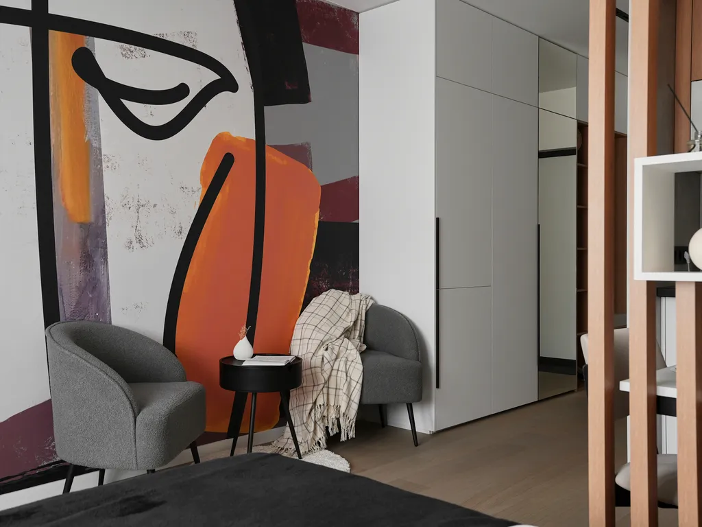 Студия с уникальным колоритом