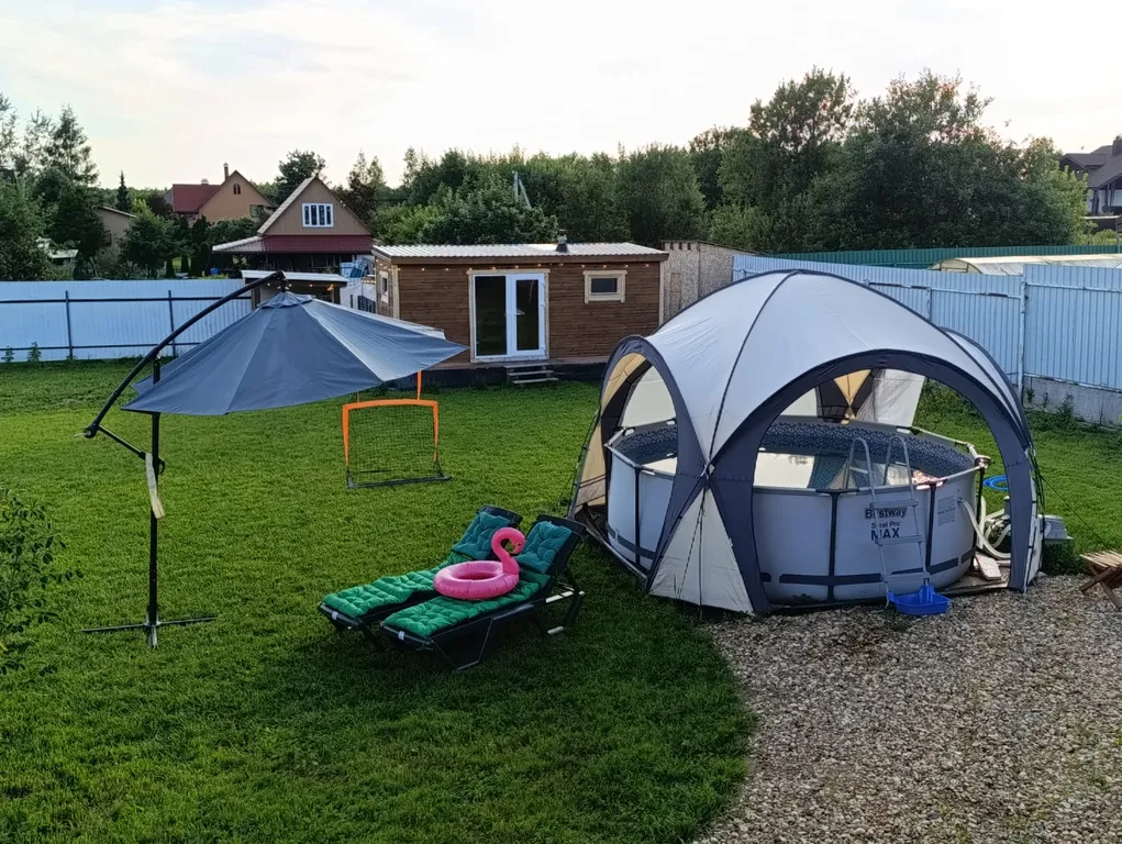 Коттедж Уютный коттедж с баней и бассейном в районе Сорочан — Капорки